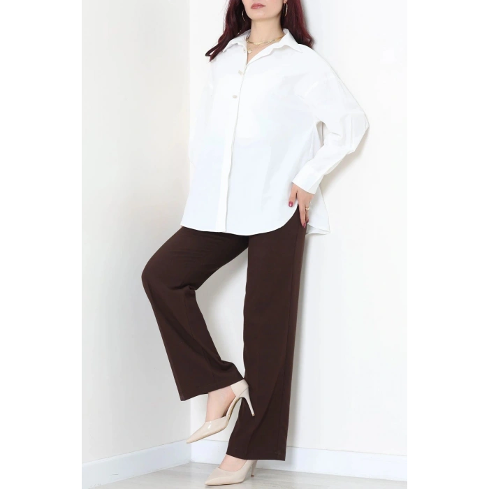 Poplin Gömlek Beyaz - 71161.1934.
