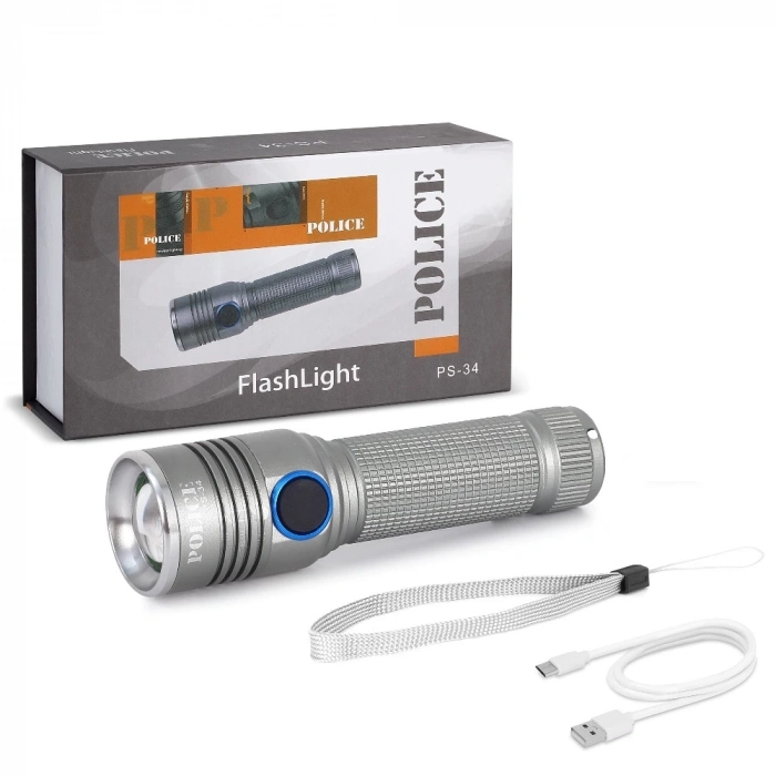 Ps-34 Şarjlı El Feneri