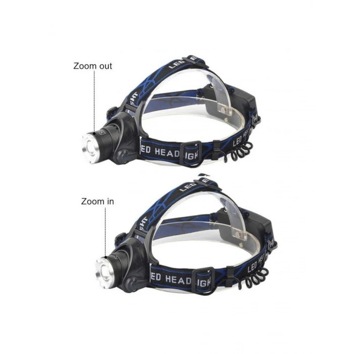 Ps-xQ-19 T6 Orjinal 800 Lümen Profesyonel T6 Şarjlı Zoomlu Kafa Lambası