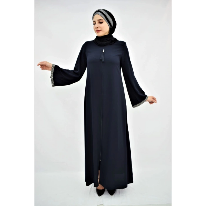 PÜSKÜL DETAY FERACE LACİVERT  MC4017