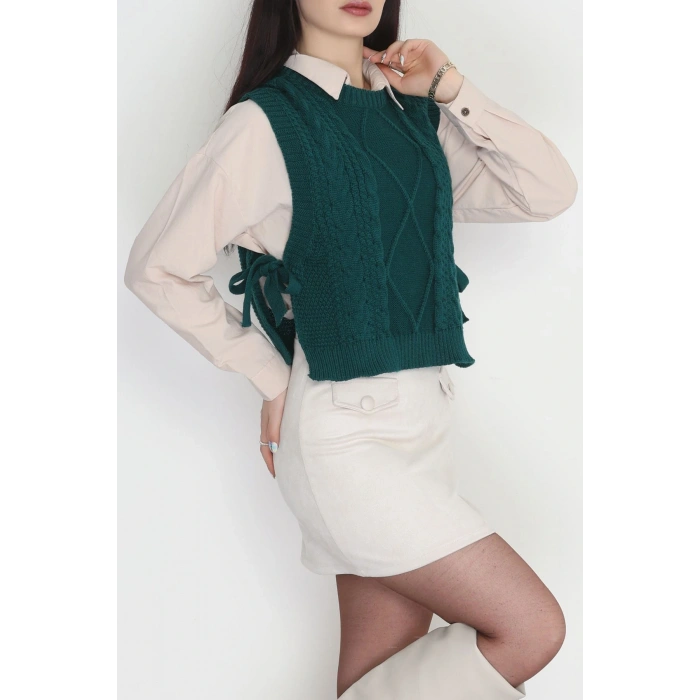 Püsküllü Süveter Nefti - 355.1577.