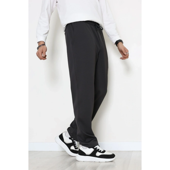 Rahat Kesim Penye Pike Erkek Pantolon Antrasit - 81377.1837.