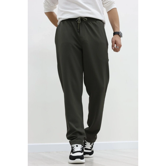 Rahat Kesim Penye Pike Erkek Pantolon Haki - 81377.1837.