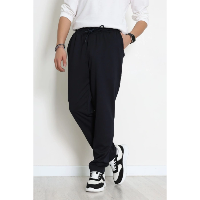 Rahat Kesim Penye Pike Erkek Pantolon Koyulacivert - 81377.1837.