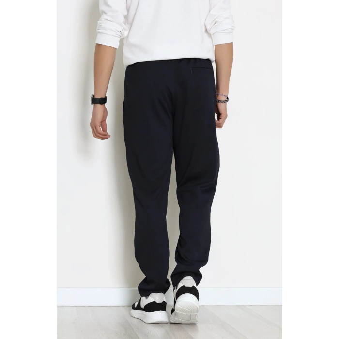 Rahat Kesim Penye Pike Erkek Pantolon Koyulacivert - 81377.1837.