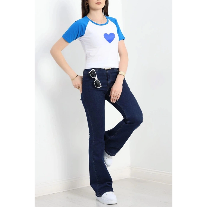 Reglan Kol Likralı Kompak Penye Saks - 90996.1878.