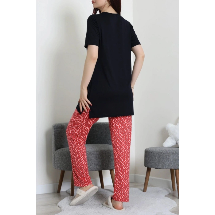 Ringviskon Pijama Takımı Siyah - 50632.1931.