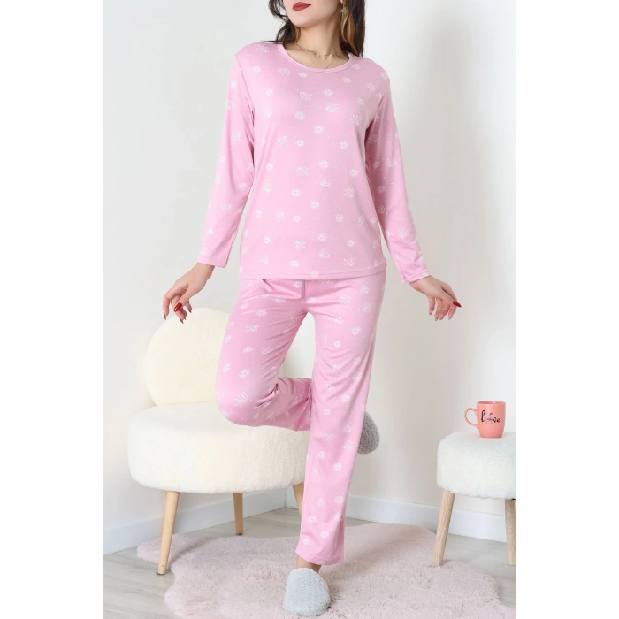 Sandy Alt Üst Aynı Pijama Takımı Açıkpembe - 52166.1048.