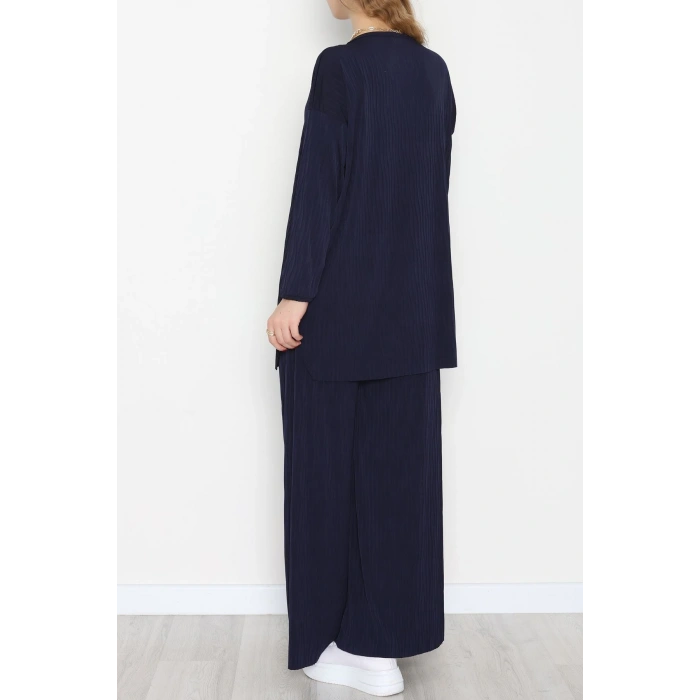 Sandy Crash Kumaş İkili Takım Lacivert - 42667.1949.