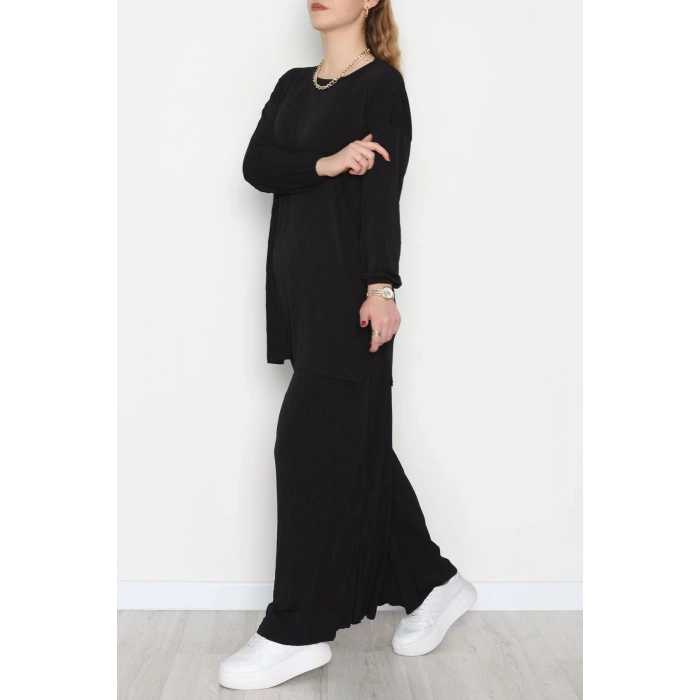 Sandy Crash Kumaş İkili Takım Siyah - 42667.1949.