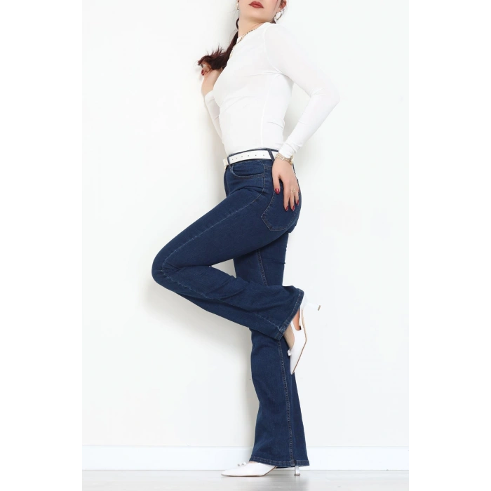 Sandy Kayık Kaya Bluz Ekru - 42802.1949.