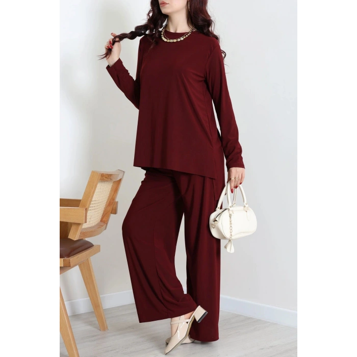 Sandy Salaş İkili Takım Bordo - 55148.2111.
