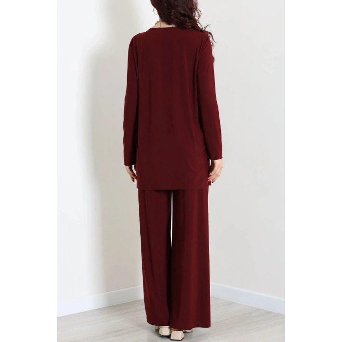 Sandy Salaş İkili Takım Bordo - 55148.2111.