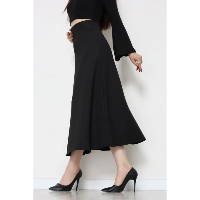 Scuba Kumaş Çan Etek Siyah - 51231.1567.