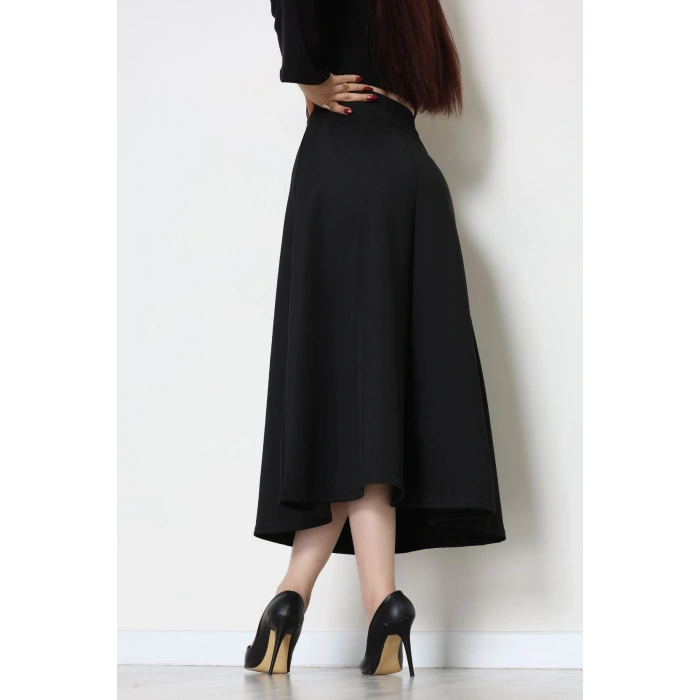 Scuba Kumaş Çan Etek Siyah - 51231.1567.