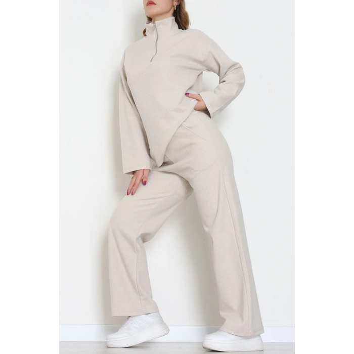 Selanik Fermuar Yaka Takım Taş - 55001.1567.