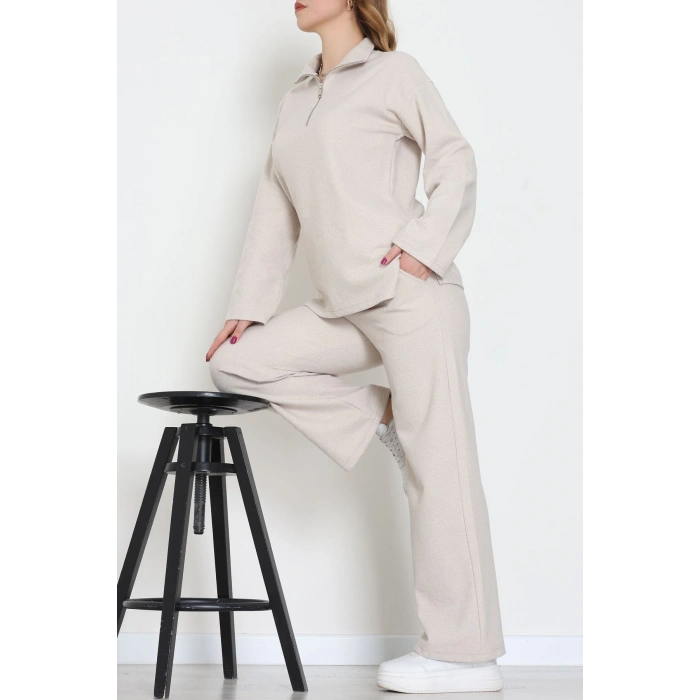 Selanik Fermuar Yaka Takım Taş - 55001.1567.