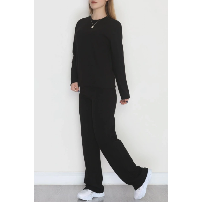 Selanik Kumaş İkili Takım Siyah - 42672.1247.