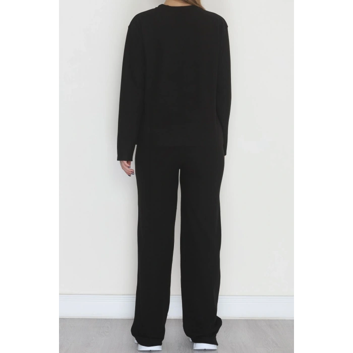 Selanik Kumaş İkili Takım Siyah - 42672.1247.