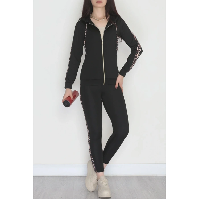 Şeritli Dalgıç Takım Siyah - 52013.1005.