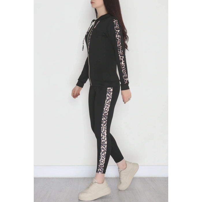 Şeritli Dalgıç Takım Siyah - 52013.1005.