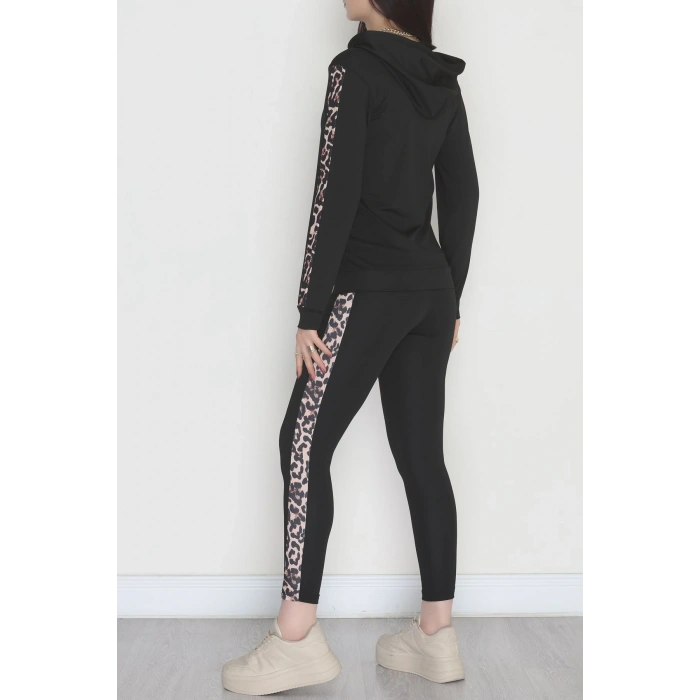 Şeritli Dalgıç Takım Siyah - 52013.1005.