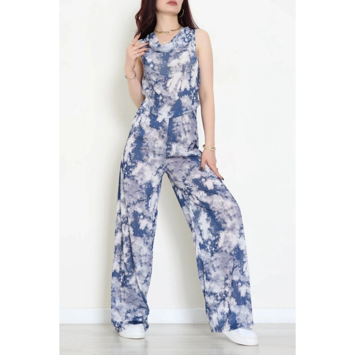 Sıfır Kol Degaje Süprem Yaka İkili Takım Laci - 32250.1857.