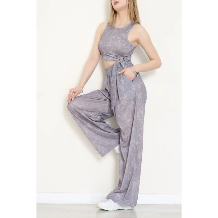 Sıfır Kol Süprem İkili Takım Gri - 32253.1857.