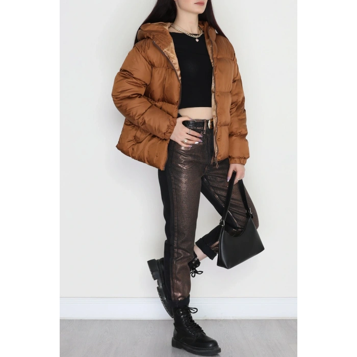 Şişme Mont Kahverengi - 31547.746.