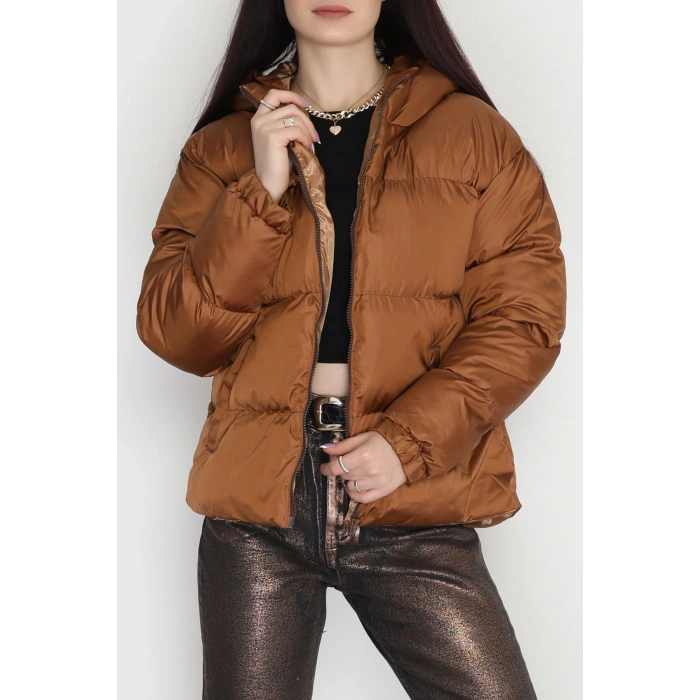 Şişme Mont Kahverengi - 31547.746.