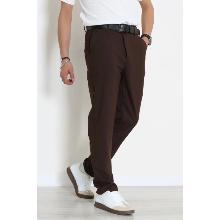 Regular Fit Erkek Kumaş Pantolon Kahve - 70936.2061.