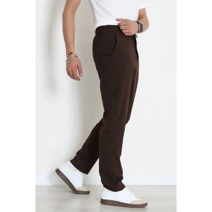 Regular Fit Erkek Kumaş Pantolon Kahve - 70936.2061.