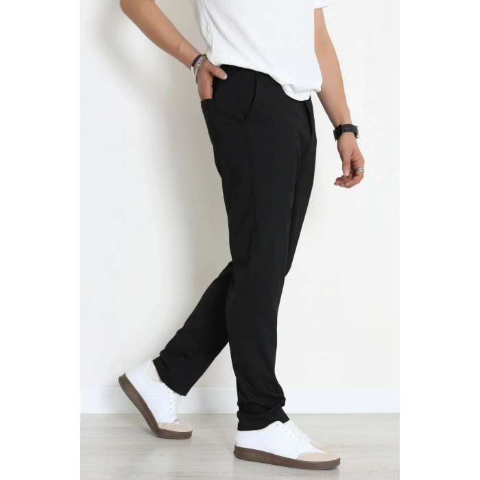 Regular Fit Erkek Kumaş Pantolon Siyah - 70936.2061.