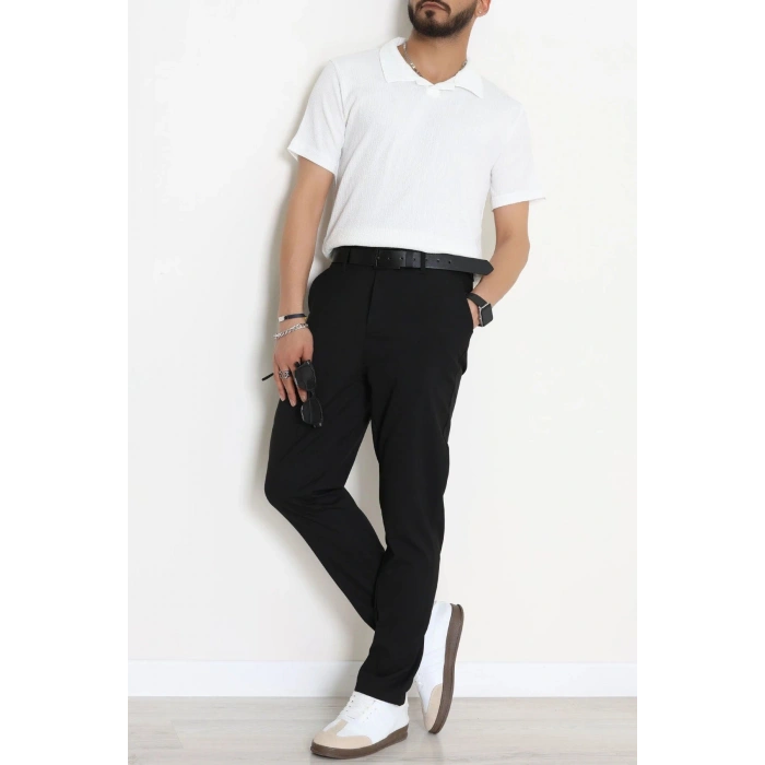 Regular Fit Erkek Kumaş Pantolon Siyah - 70936.2061.