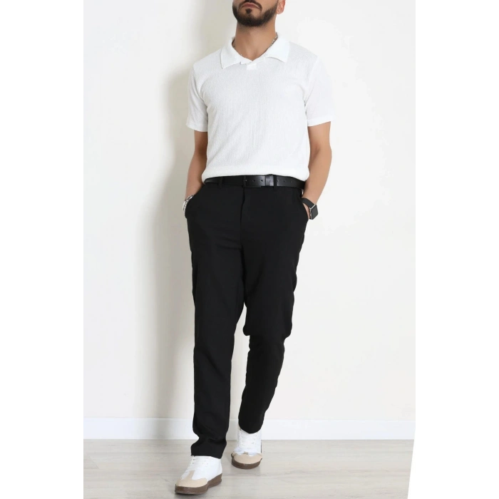 Regular Fit Erkek Kumaş Pantolon Siyah - 70936.2061.