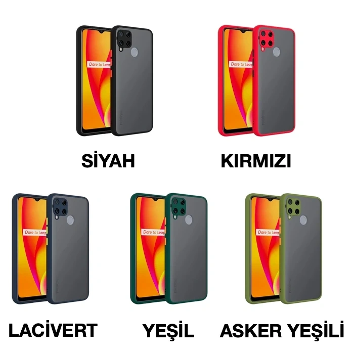 SM Galaxy A12 - M12 - F12 Kamera Korumalı Premium Silikon Kılıf-(1903)