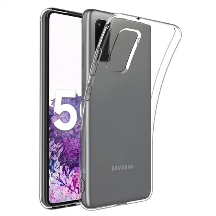 SM Galaxy S20/ S2 Lite 2.0mm Şeffaf Silikon kılıf Shockproof kılıf -> ŞEFFAF-(1903)