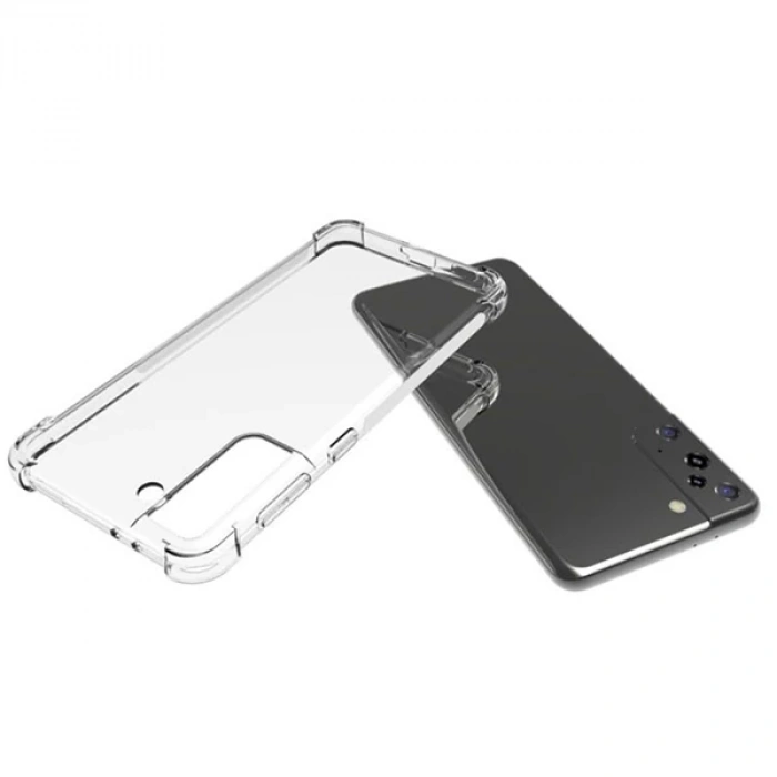SM Galaxy S21 Plus S30 Plus Shockproof Darbe Emici Silikon Kılıf-(1903)