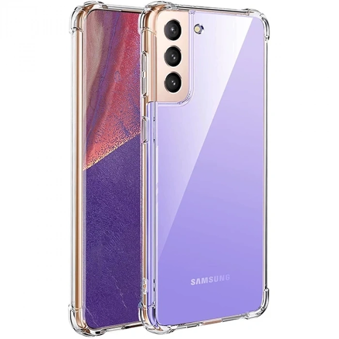 SM Galaxy S21 - S30 Anti-Drop Shockproof Darbe Emici Silikon Kılıf-(1903)