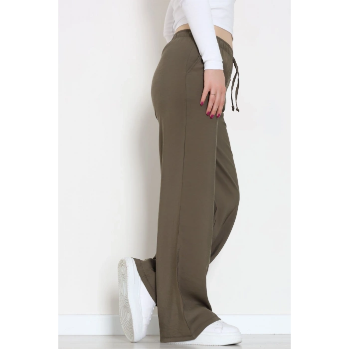 Soft Touch Dokuma Modal Pantolon Haki - 30810.1837.