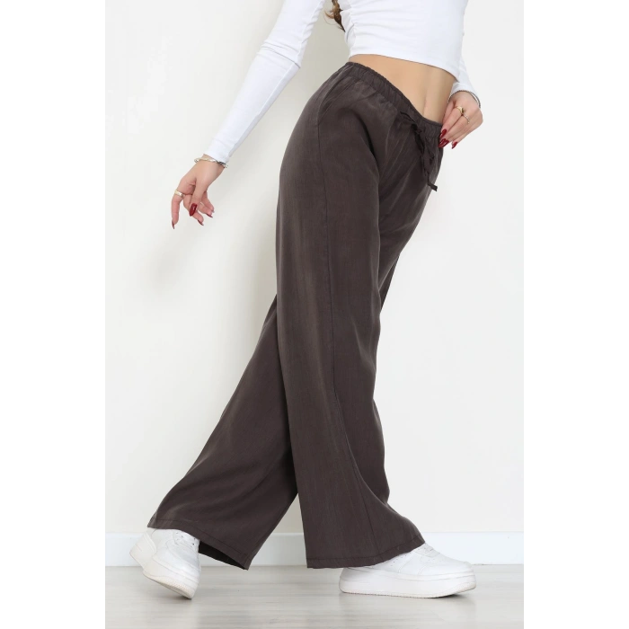 Soft Touch Dokuma Modal Pantolon Kahve - 30810.1837.