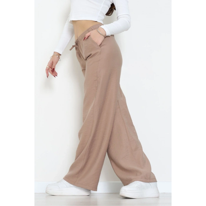 Soft Touch Dokuma Modal Pantolon Sütlükahve - 30810.1837.