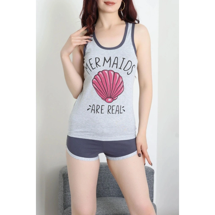 Şortlu Pijama Takımı Grifüme - 52357.2161.