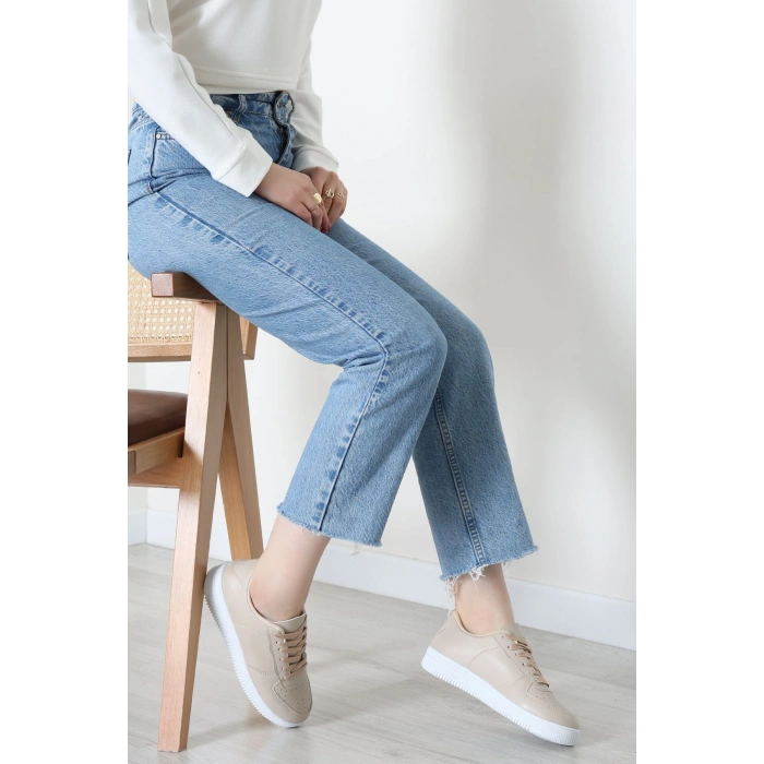 Spor Günlük Ayakkabı Bej - 31676.264.