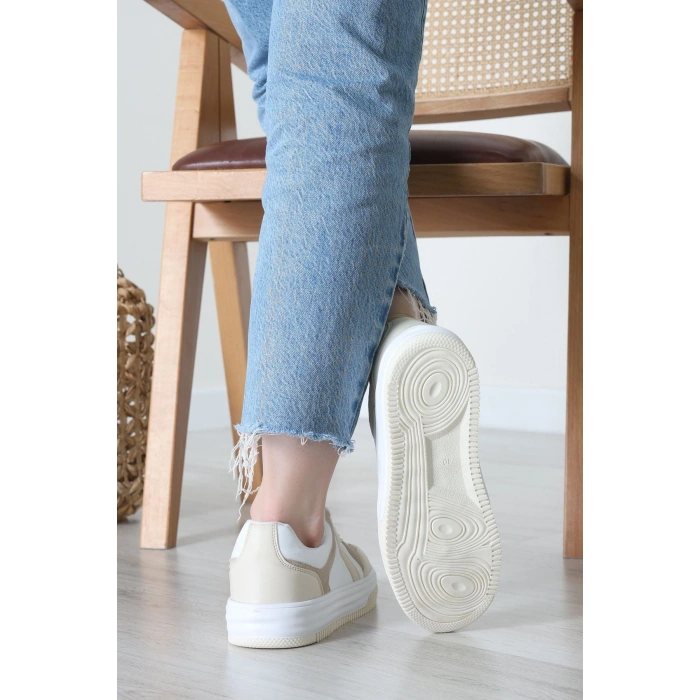 Spor Günlük Ayakkabı Beyazkrem - 31825.264.