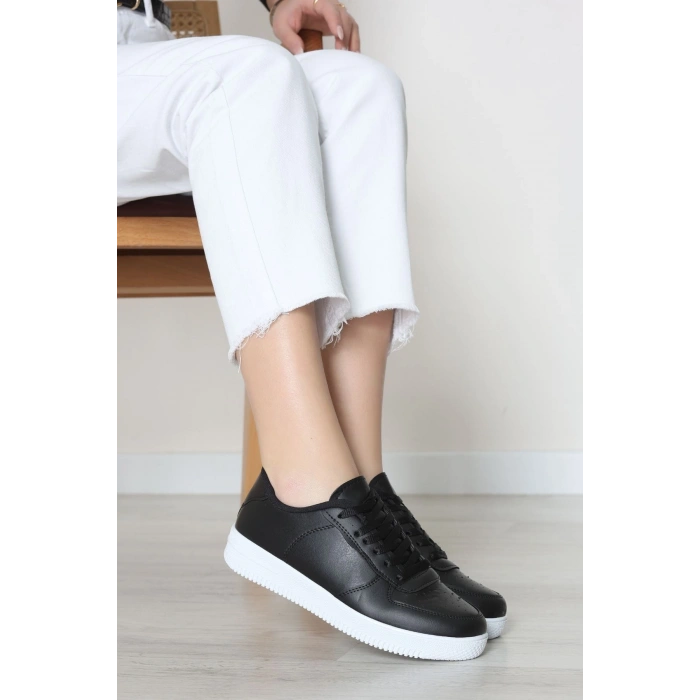 Spor Günlük Ayakkabı Siyahbeyaz - 31676.264.