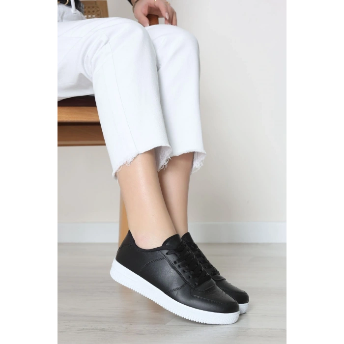 Spor Günlük Ayakkabı Siyahbeyaz - 31676.264.