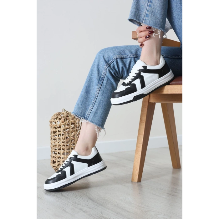 Spor Günlük Ayakkabı Siyahbeyaz - 31825.264.