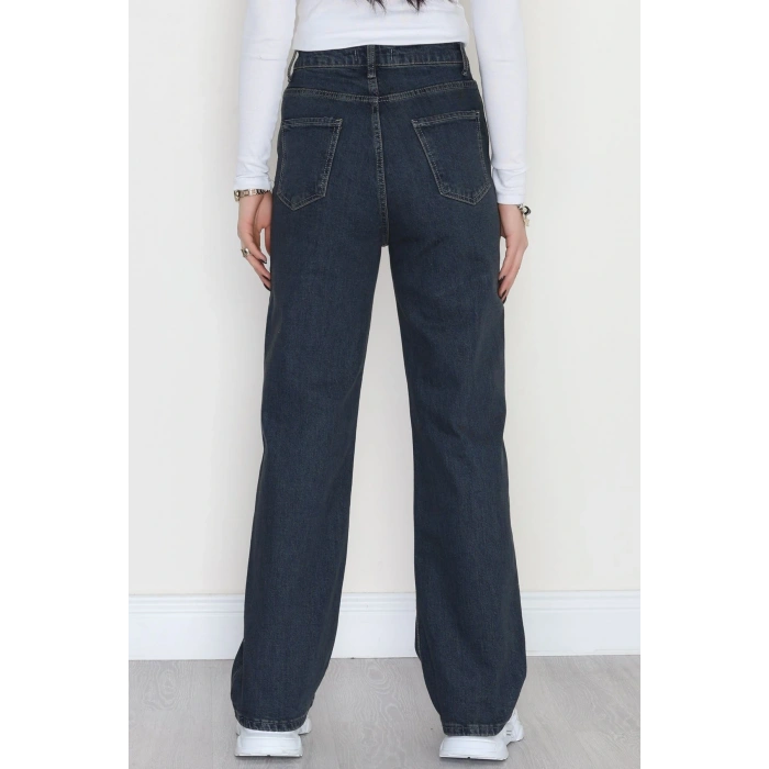 Straight Kesim Kot Pantolon Koyumavi - 42473.1606.