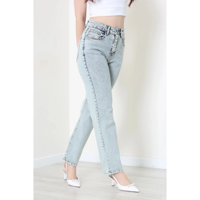 Straight Kot Pantolon Buzmavi - 32554.2059.